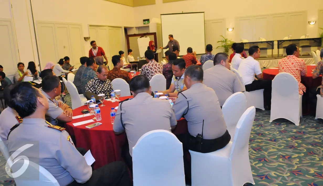 Suasana saat penandatangan MOU di kawasan Bandara Soekarno Hatta, Tangerang, Jum'at, (19/2). Adanya kerja sama ini mencegah dan terus mendukung secara bersana meningkatkan keamanan dan kenyamanan di Bandara Soekarno-Hatta. (Liputan.com/Faisal R Syam)