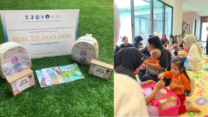 Video Fans Kim Seon Ho Berujung Donasi Rp25 Juta untuk Anak-Anak di Rumah Singgah