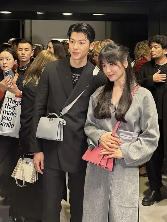 Song Hye Kyo di Fendi Milan Fashion Week