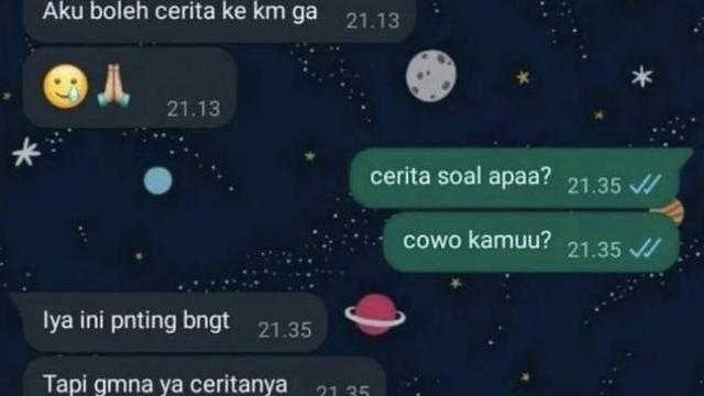 Cuma Jadi Cadangan, Ini 7 Chat dari Cewek yang Bikin Sesak