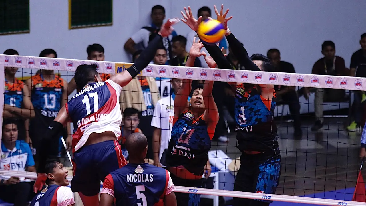 Surabaya Bhayangkara Samator Vs Jakarta BNI 46, Proliga 2018