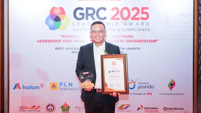 Bukti Tata Kelola Unggul, BPJS Ketenagakerjaan Sabet Penghargaan 5 Stars Gold di Ajang GRC & Leadership Award 2025