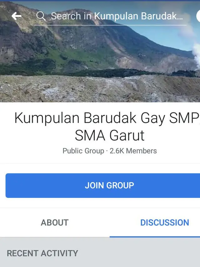 Medos facebook anggota gay SMP-SMA di Garut