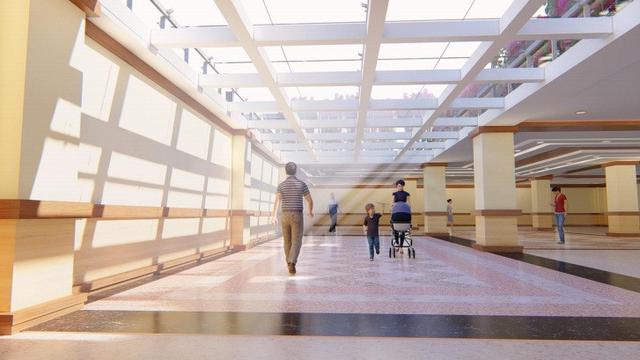 Desain Alun-Alun Bawah Tanah Surabaya