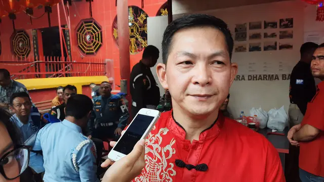 Perayaan Imlek di Wihara Dharma Bakti