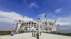 Jakarta International Stadium diproyeksikan berkapasitas 82 ribu penonton dan kedepannya, stadion itu akan menjadi markas klub Persija Jakarta. (Foto: Dok Humas Pemprov DKI Jakarta)