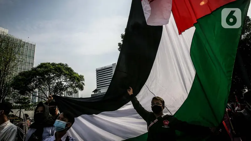 FOTO: Aliansi Pemuda Indonesia untuk Palestina