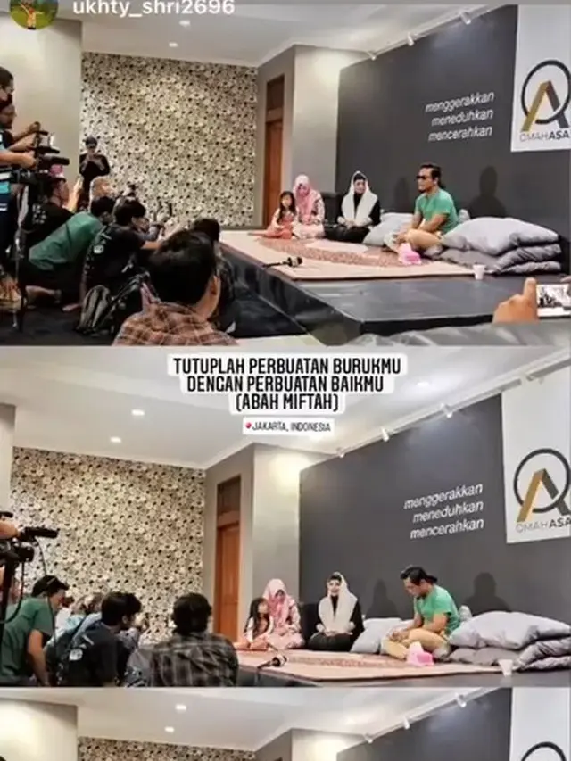 6 Momen Nania Idol Kembali Memeluk Agama Islam, Dituntun Gus Miftah