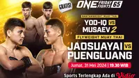 Link Live Streaming ONE Championship: ONE Friday Fights 65 di Vidio Malam Ini