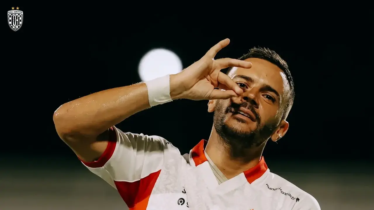 Gelandang Bali United, Mirza Mustafic.