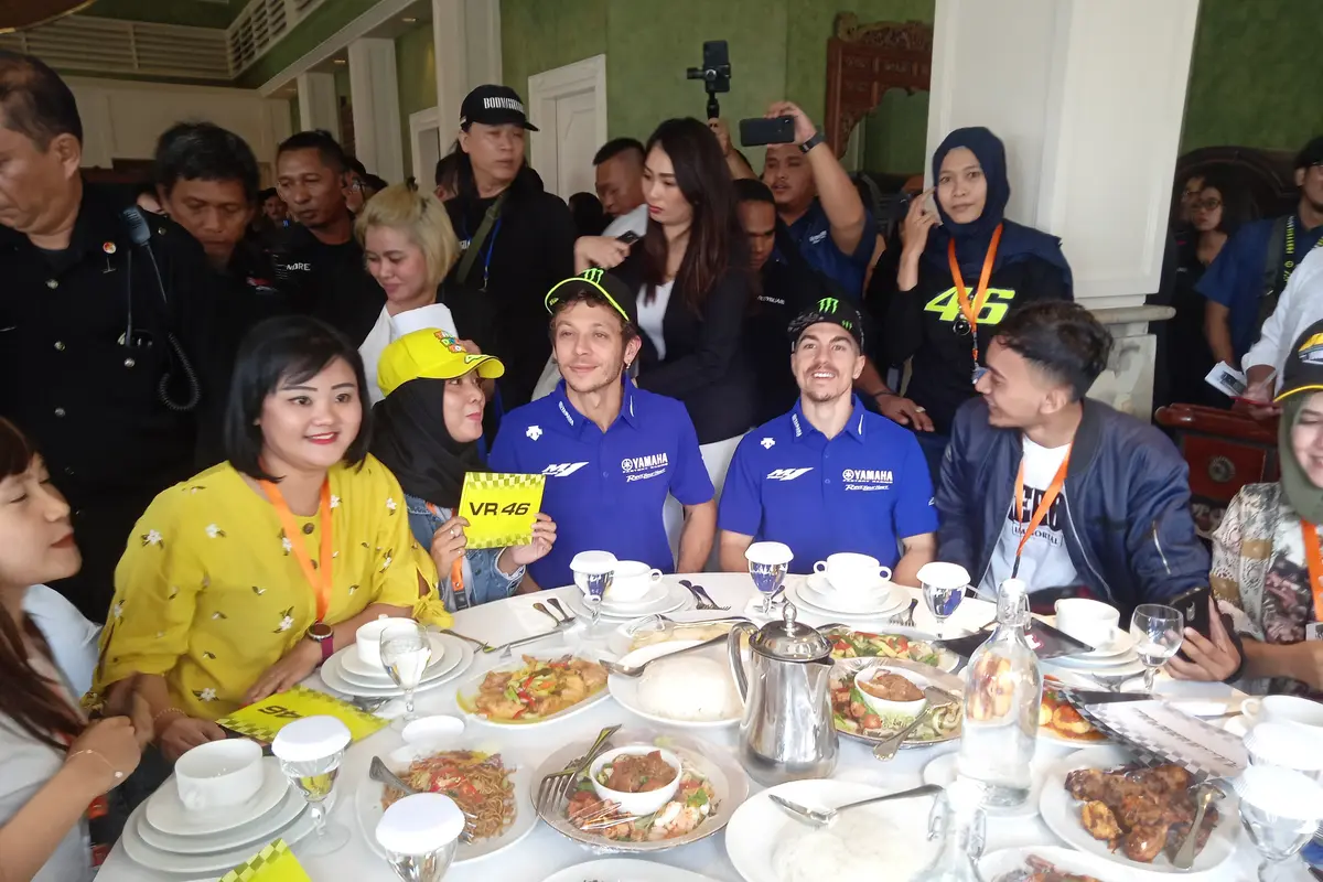 Valentino Rossi dan Maverick Vinales