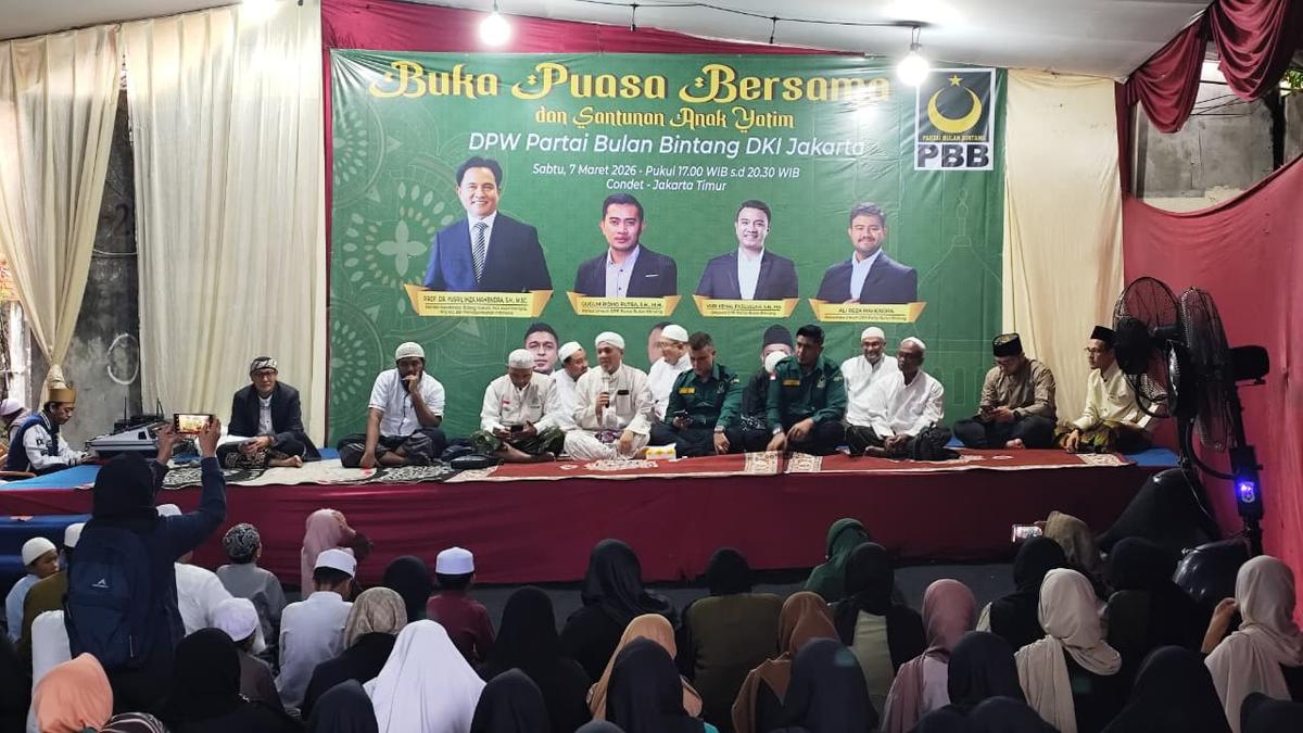 Momen Ramadan, PBB Jakarta Santuni 100 Anak Yatim hingga Konsolidasi Politik Akar Rumput