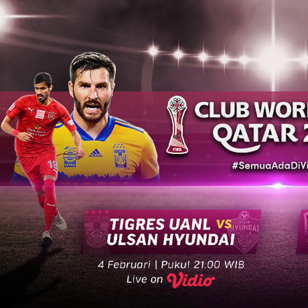 Link Live Streaming Piala Dunia Antarklub 2020 Tigres UANL vs