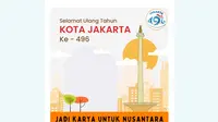 Link&nbsp;Twibbon Hari Ulang Tahun Jakarta untuk&nbsp;turut merayakan, jangan sampai tidak buat.&nbsp;(www.twibbonize.com)