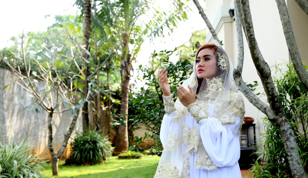 Cita Citata syuting video klip baru berjudul Bersyukurlah (Foto: WImbarsana/Bintang.com)