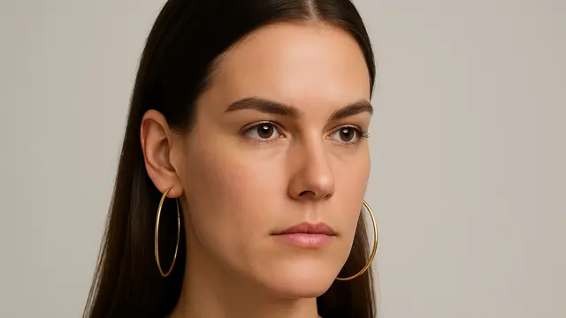 7 Model Anting Emas yang Cocok untuk Wajah Kotak, Bikin Tampilan Lebih Lembut dan Elegan