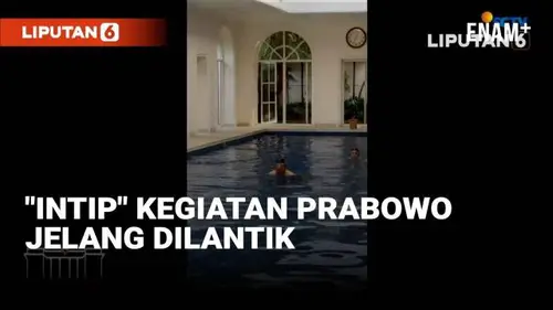 VIDEO: Persiapan Prabowo Jelang Dilantik Jadi Presien RI