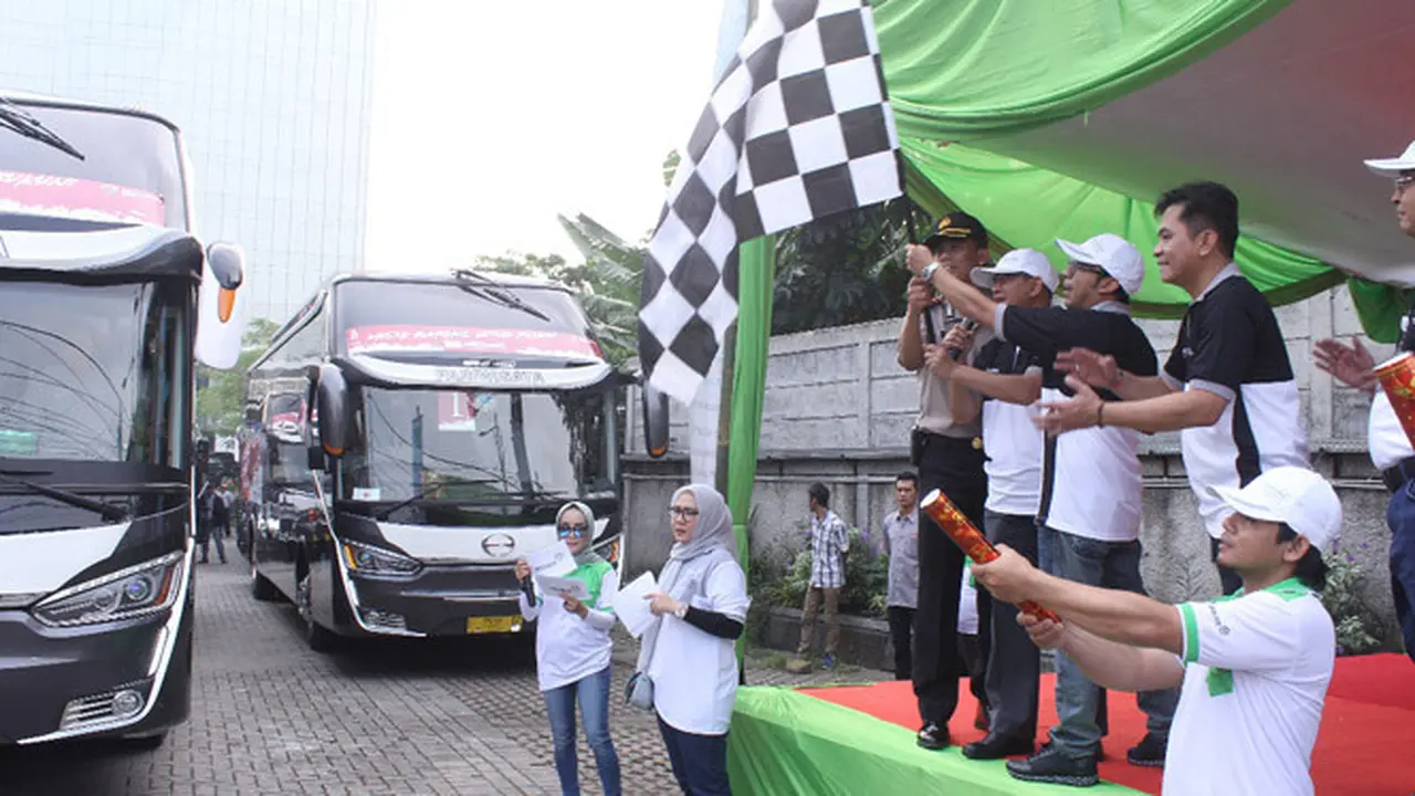 Mudik Bareng Guyub Rukun BUMN, Antam Berangkatkan 1.767 Orang