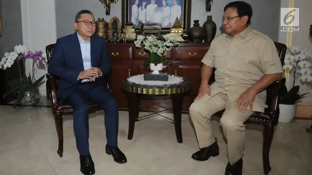 Jelang Pilkada Serentak 2018, Prabowo Subianto Temui Zulkifli Hasan
