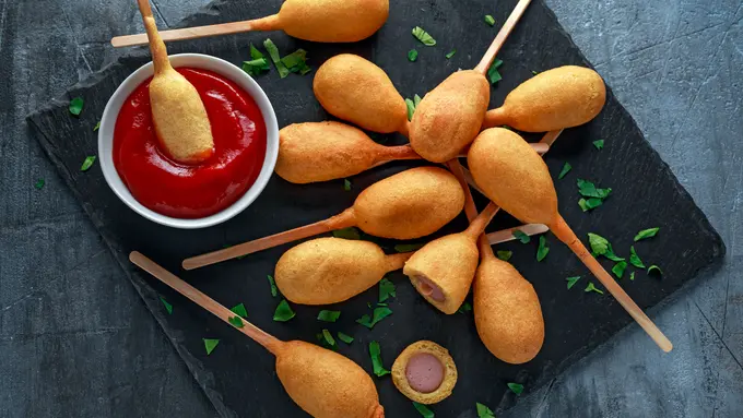 mini corndog