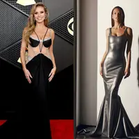 Gelaran Grammy Awards 2024 tak hanya diramaikan musisi melainkan supermodel. Seperti Heidi Klum dan Alessandara Ambrosio yang bikin Red Carpet Grammy Awards 2024 seperti layaknya runway. [@marielhaenn @alessandraambrosio]
