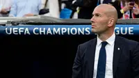 Pelatih Real Madrid asal Prancis, Zinedine Zidane. (AFP/Javier Soriano)