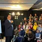 Bakal calon presiden Anies Baswedan di acara Bawa Ide di Jakarta Selatan. (Foto: Nanda Perdana Putra/Liputan6.com).