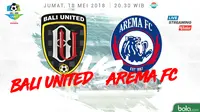 Liga 1 2018 Bali United Vs Arema FC (Bola.com/Adreanus Titus)