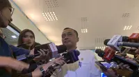 Menteri Sekretaris Negara (Mensesneg) Prasetyo Hadi di Kompleks Parlemen Senayan, Jakarta, Rabu (30/4/2025) (Liputan6.com/Delvira Hutabarat)