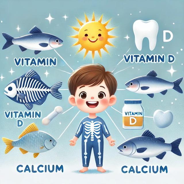 3. Vitamin D untuk Kesehatan Tulang