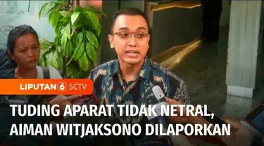 Aiman Witjaksono, juru bicara Tim Pemenangan Nasional, pasangan Ganjar Pranowo - Mahfud MD akan diperiksa Polda Metro Jaya terkait tudingannya terhadap aparat tidak netral pada Pemilu 2024.