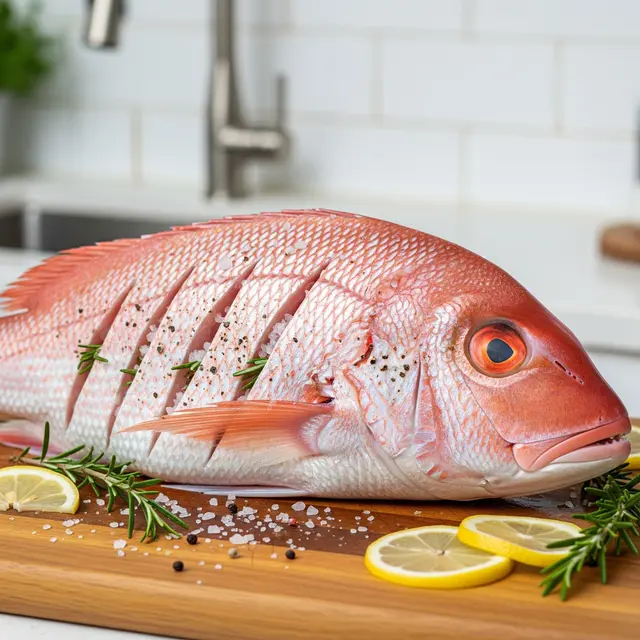 Sayatan Diagonal pada Badan Ikan