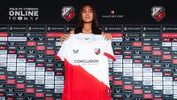 Striker Timnas Indonesia Putri, Claudia Scheunemann, bergabung dengan FC Utrecht Vrouwen di Belanda. (Bola.com/Dok.FC Utrecht).