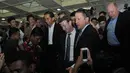 Jokowi mengajak bos Facebook Mark Zuckerberg blusukan ke Pasar Blok A Tanah Abang, Jakarta, (13/10/14). (Liputan6.com/Herman Zakharia)