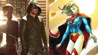 Penggarap serial Arrow dan The Flash mengkonfirmasi bahwa kedua karakter itu nantinya bakal bertatap muka dengan Supergirl.