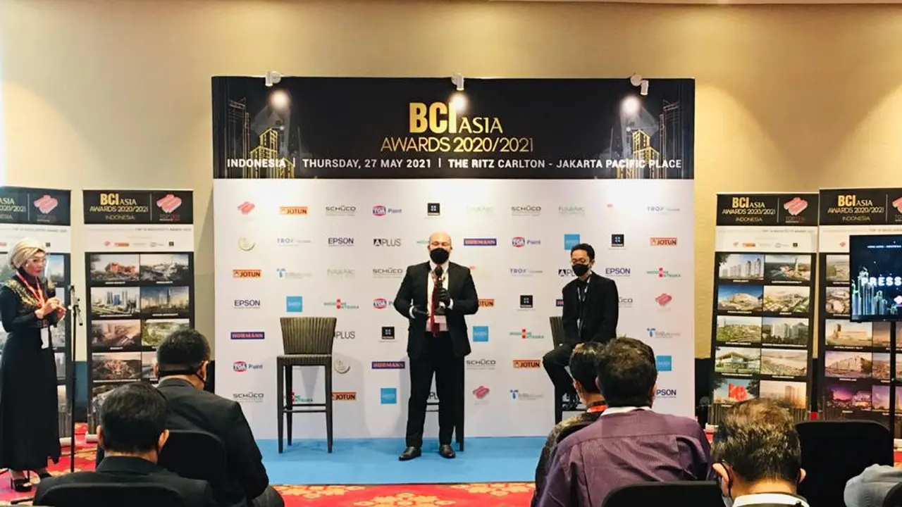 PT BCI Asia kembali menggelar penghargaan tahunan Top Ten untuk perusahaan konsultan arsitektur dan pengembang, Interior Design Awards (IDA).