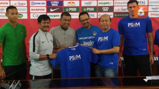 Timnas Indonesia U-23 melawan PSIM Yogyakarta