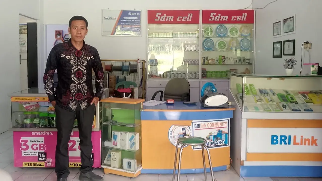 Buka 3 Cabang, AgenBRILink Ini Permudah Petani Jangkau Layanan Keuangan