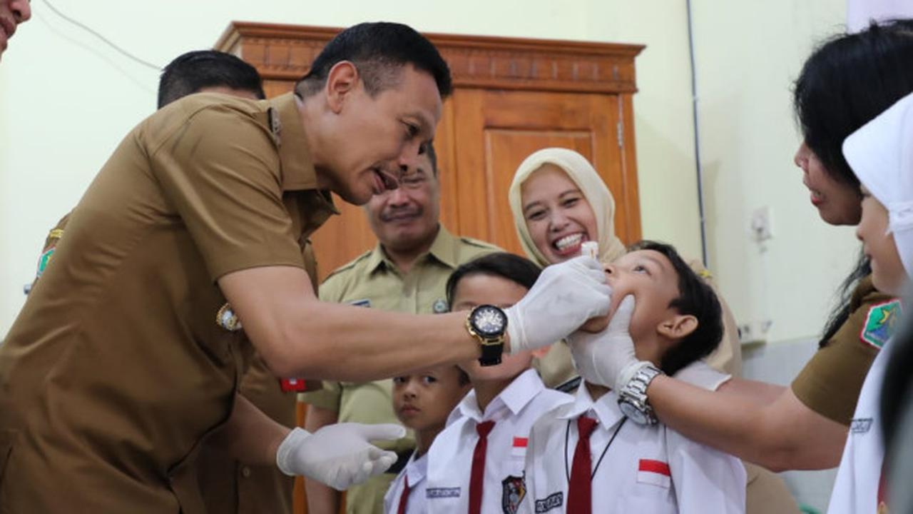 Pemkot Malang Target 100.380 Anak Dapat Imunisasi Polio
