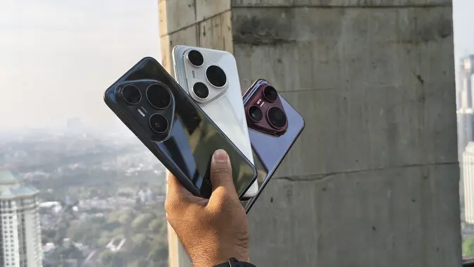 Huawei Pura 80 Pro. (Liputan6.com/Anka Fergy Agustian)