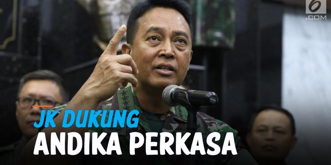 VIDEO: JK Dukung Pencalonan Andika Perkasa Sebagai Panglima TNI