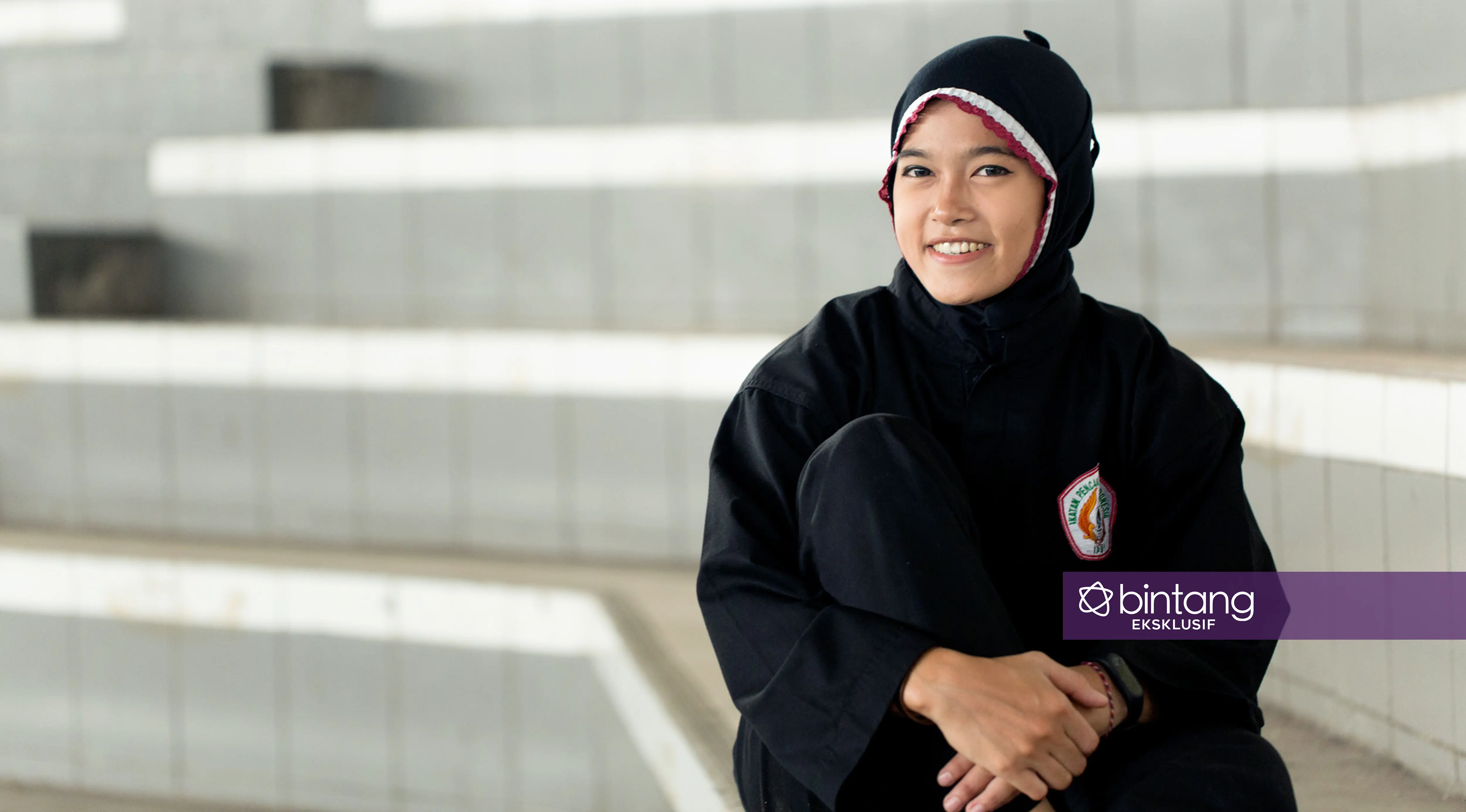 Eksklusif Puspa Arumsari, Si Cantik yang Jago Silat. (Foto by Daniel Kampua/Bintang.com, Digital Imaging by Muhammad Iqbal Nurfajri/Bintang.com)