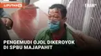 Pengemudi Ojol Dikeroyok di SPBU