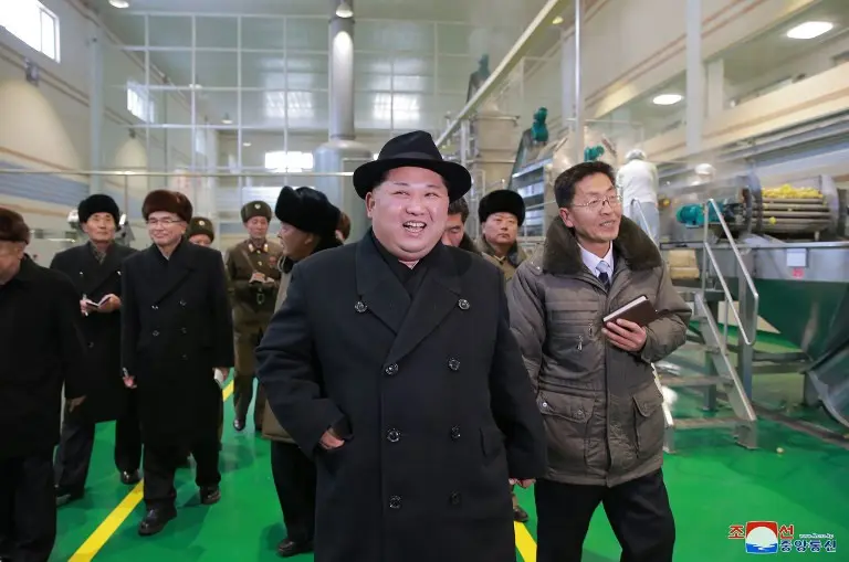 Kim Jong-Un  (KCNA/AFP)