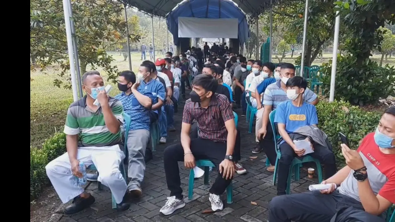 Puluhan Ribu Buruh Divaksinasi Covid-19 di Kota Tangerang