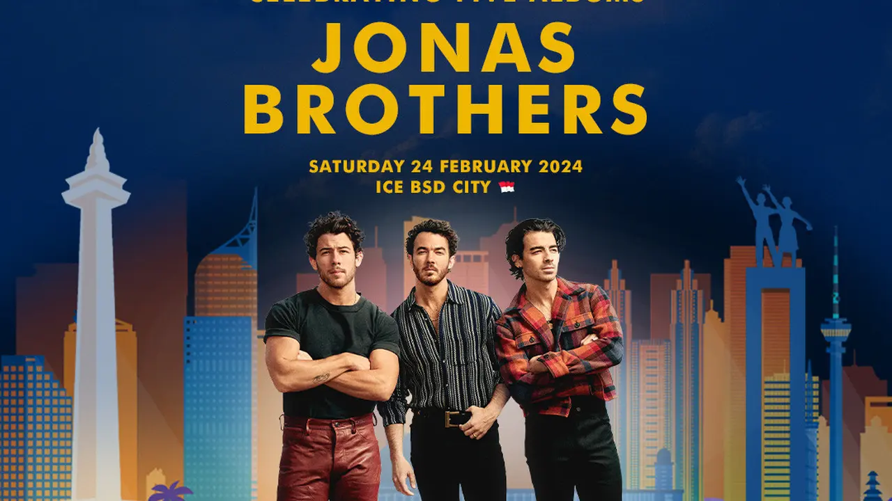 Jonas Brothers Untuk Pertama Kalinya Akan Konser di Indonesia dalam Rangkaian The Tour pada 24 Februari 2024