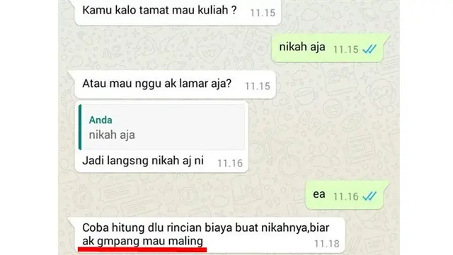 6 Chat Seru dengan Gebetan ala Netizen Ini Bikin Senyum Sendiri
