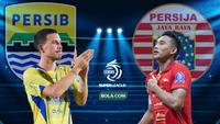 Persib Bandung vs Persija Jakarta. (Bola.com/Wiwig Prayugi)