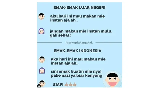 ilustrasi emak-emak