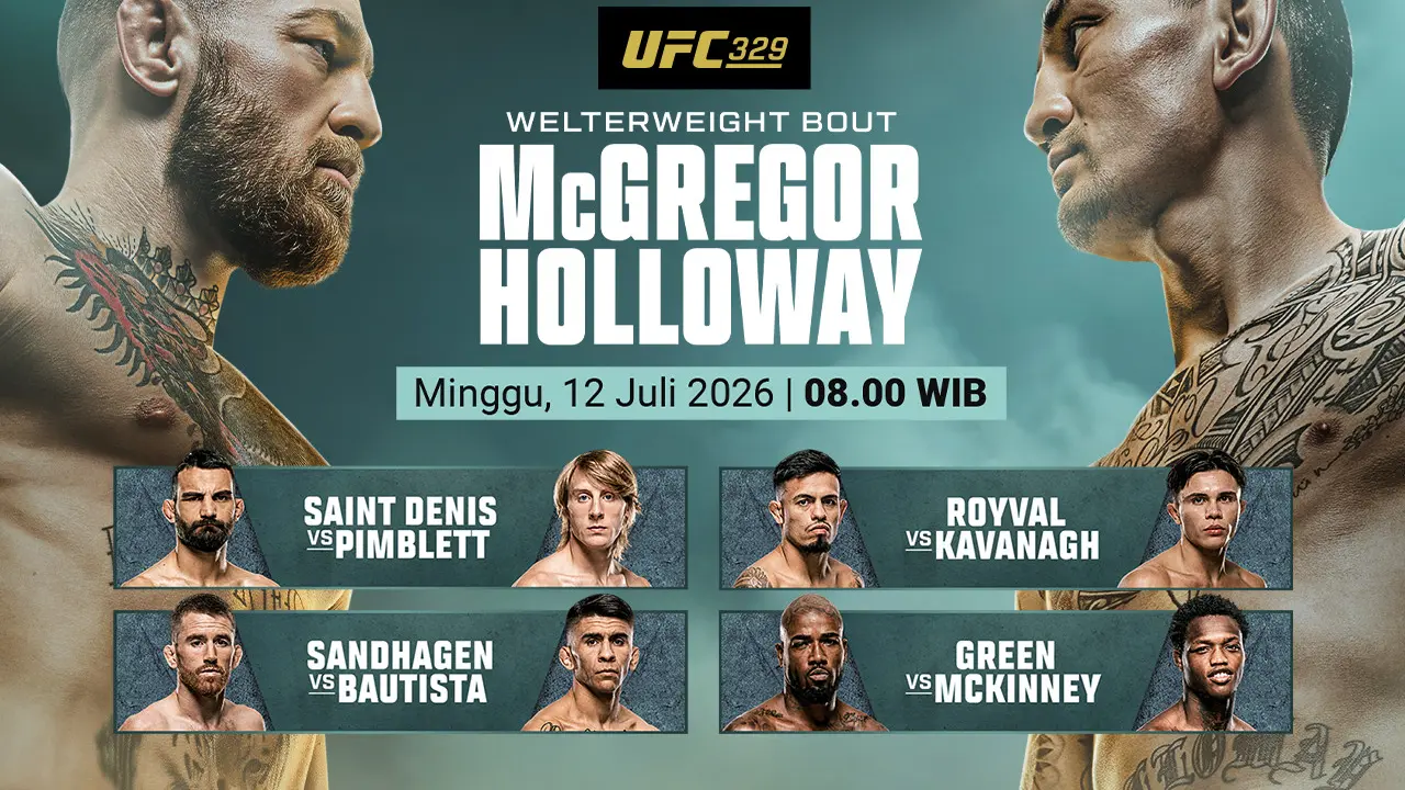 UFC 329 - Fight Card